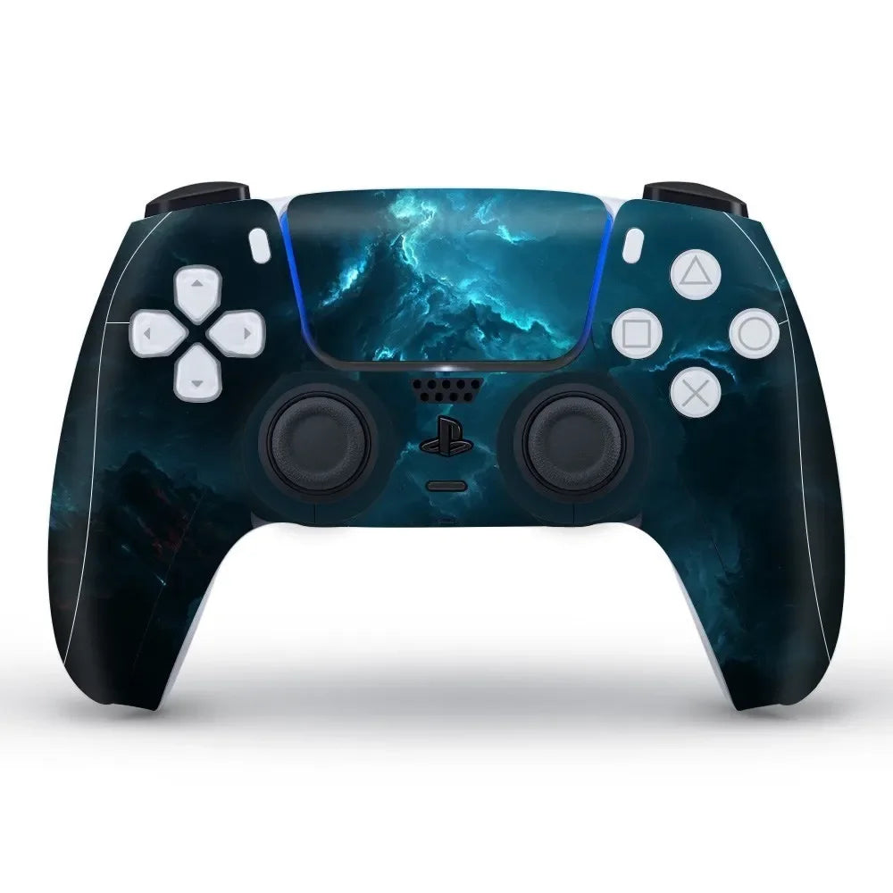 Protective Decal Skin for PS5 Controller Gamepad Full Protection Sticker for PlayStation 5