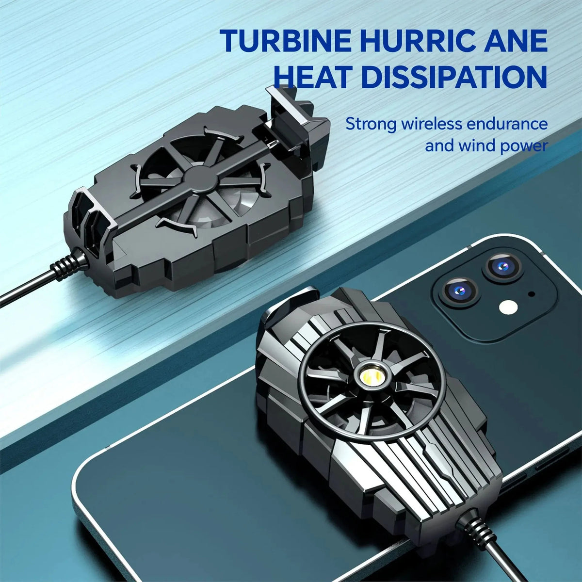Live Mobile Radiator Portable Peripheral Air Cooling Game Mini Fan Esports