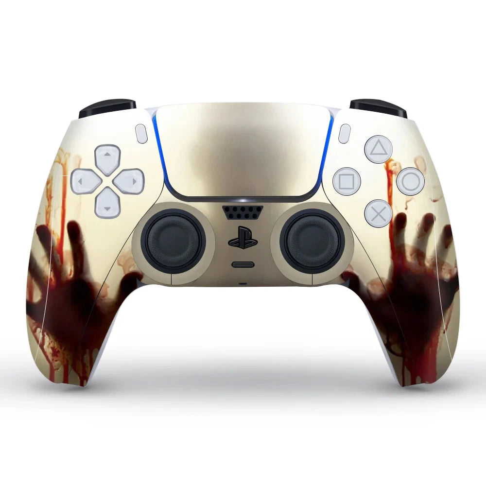 Protective Decal Skin for PS5 Controller Gamepad Full Protection Sticker for PlayStation 5